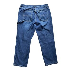 Vintage Y2K Tommy Hilfiger Painter Carpenter Jeans Size 16 Blue Slim Fit